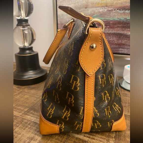 Dooney & Bourke Signature 1975 Satchel - Picture 4 of 7